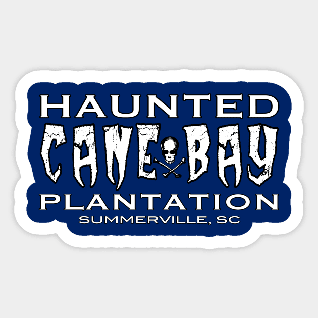 Haunted Cane Bay Plantation Sticker by Dead Is Not The End